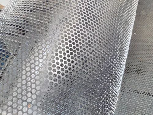 Mild Steel Perforated Sheet, Color : Silver