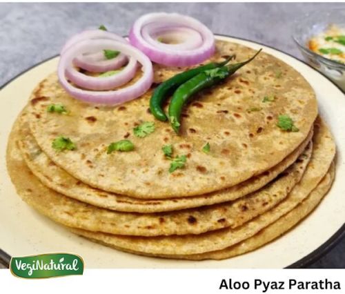 Frozen Aloo Pyaz Paratha For Human Consumption