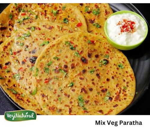 Frozen Mix Veg Paratha For Human Consumption