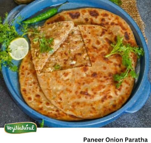 Frozen Paneer Onion Paratha For Human Consumption