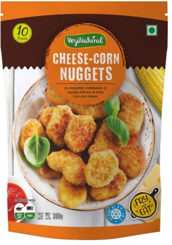 Ready To Eat Cheese Corn Nuggets, Packaging Type : Plastic Packet