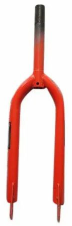 Mild Steel 20/240 Bicycle Bmx Fork, Color : Red