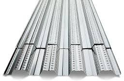 Amns Gi Coated Steel Deck Sheets, Color : Silver