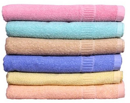 Cotton Bath Towels, Shape : Rectangle, Packaging Type : Multicolor
