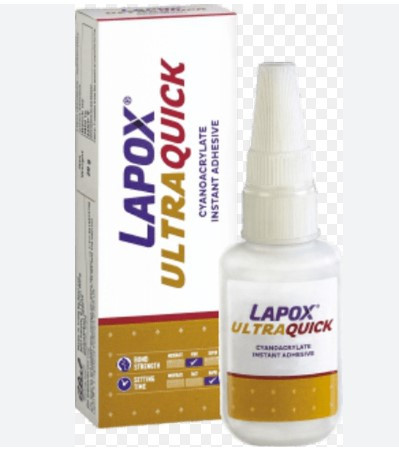 Lapox Ultra Quick Cyanoacrylate Instant Adhesive