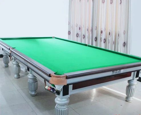 Polished Wood Rectangle Snooker Table For Playing Use