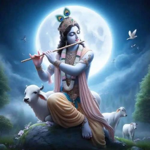 Kolorkraft Lord Krishna Painting, Color : Multicolour