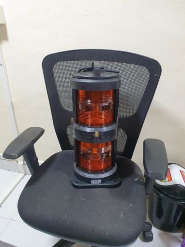 CXH4-101P Double Tier Stern Towing Yellow Marine Navigation Light