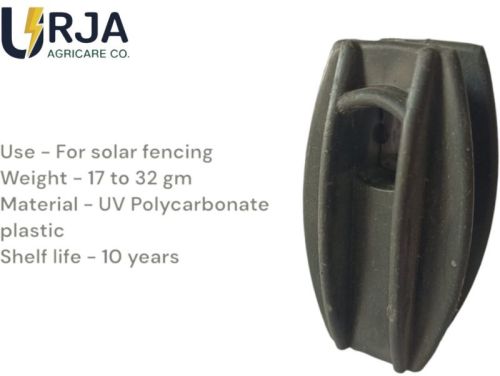 Black Plastic Corner Insulator For Solar Fencing