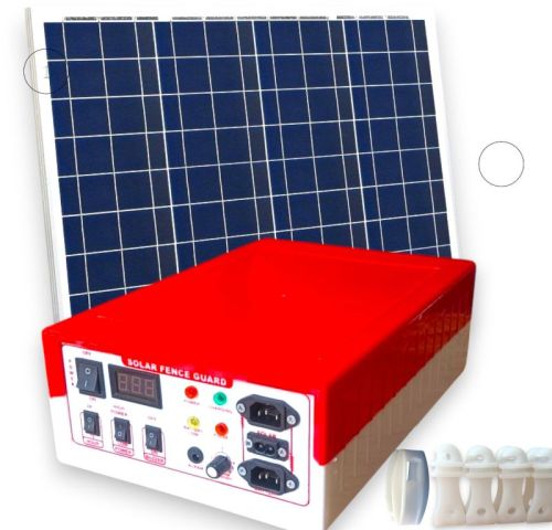 Digital Solar Zatka Machine With Cables and Siren