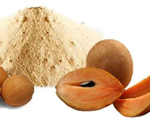 Natural Brown Chikoo Sapodilla Powder, Packaging Type : Bag