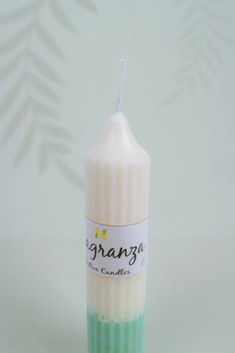 Paraffin Wax Carbonated Pillar Candle