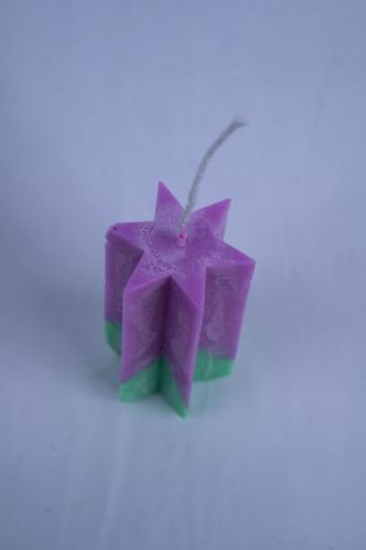 Paraffin Wax Star Shaped Candles For Decoration