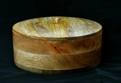 Wooden Casserole For Food Storage