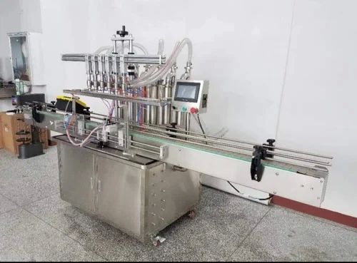 6 Head Liquid Filling Machine, Specialities : Long Life, Easy To Operate
