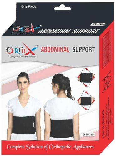 Orthx Neoprene Abdominal Support, Color : Balck