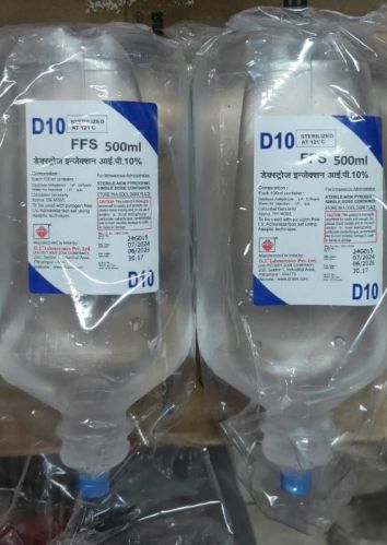 D10 Dextrose Injection, Packaging Type : Plastic Bottles