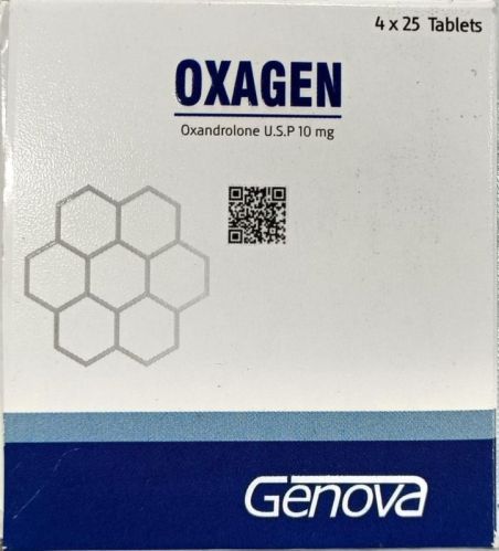 Genova Oxandrolone 10 Mg Tablets, Packaging Type : Box