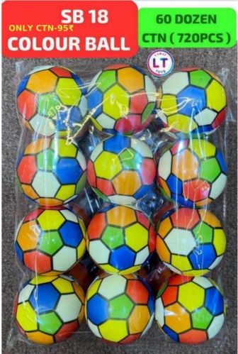 Rubber Colored Balls For Playing Kids