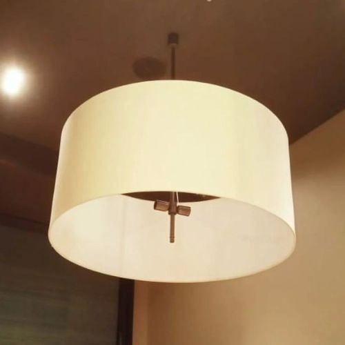 Decorative Drum Hanging Light, Shape : Round