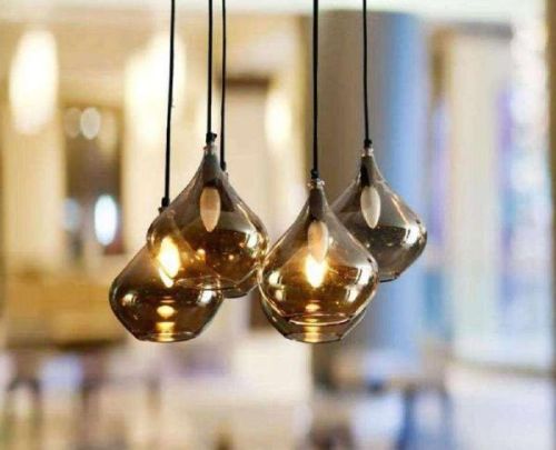 Nordic Glass Pendant Light, Power : 5Wt