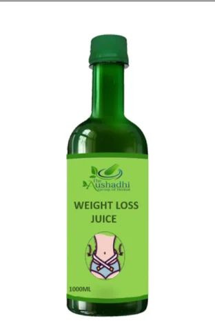 Aushadhi Weight Loss Juice, Packaging Type : Bottle