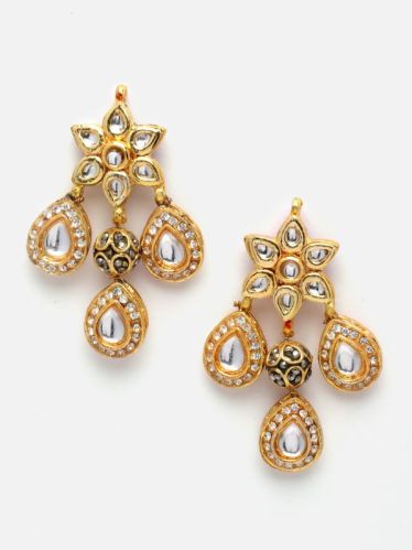 Sonay Ki Jharoka Drop Earring, DGED23015, Size (Inches) : FREE SIZE