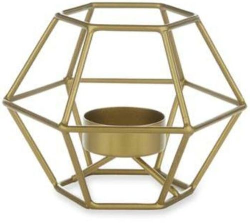 Geometric Design Tealight Candle Holder For Decoration