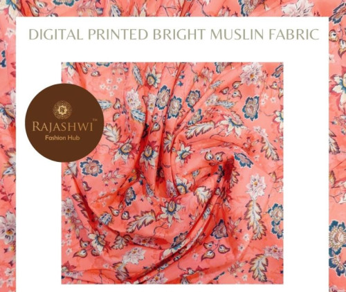 Polyester Digital Printed Fabric For Garments