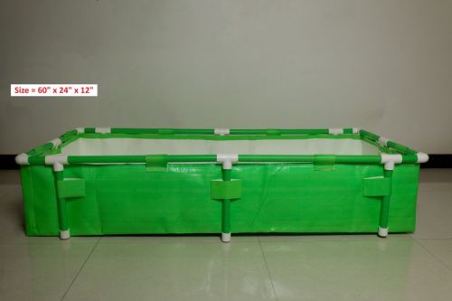 GBE 2006 HDPE Rectangle Grow Beds, Size (Inch) : 60 X 24 X 12 Inch