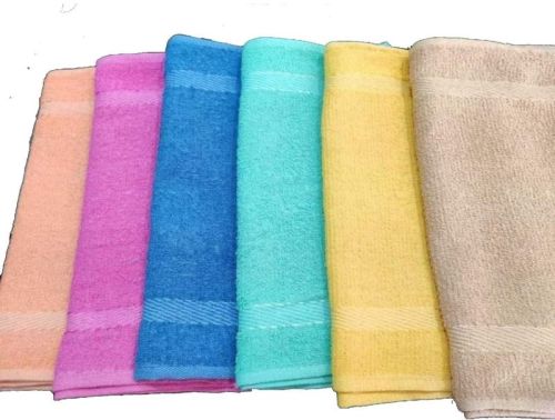 Plain Cotton Hand Towel, Shape : Rectangle