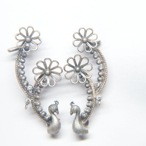 Diamond Ear Cuffs, Color : Silver