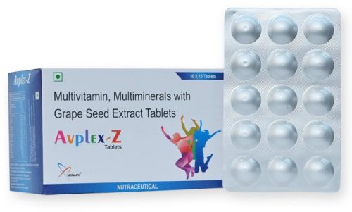 Avplex-Z Tablets, Packaging Type : Alu/Alu