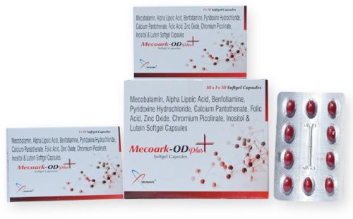Mecoark-OD Plus Capsules, Packaging Type : Alu/Alu