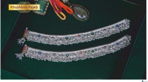 Silver Khushboo Pajeb