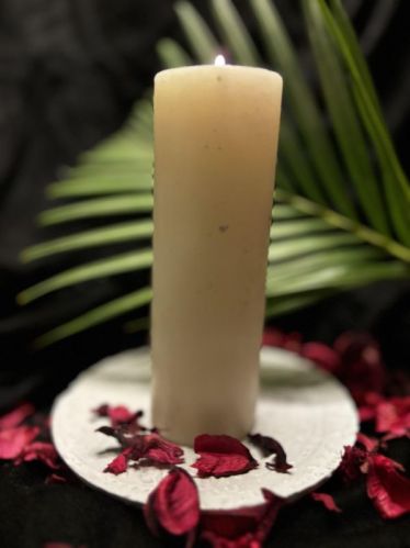 Paraffin Wax Pillar Candle For Decoration