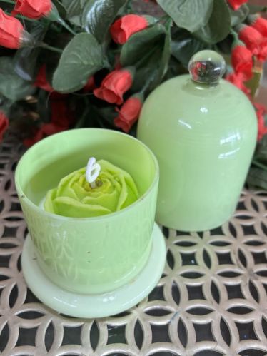 Soy Wax Decorative Bell Jar Candle, Speciality : Smokeless, Fine Finished, Smooth Texture