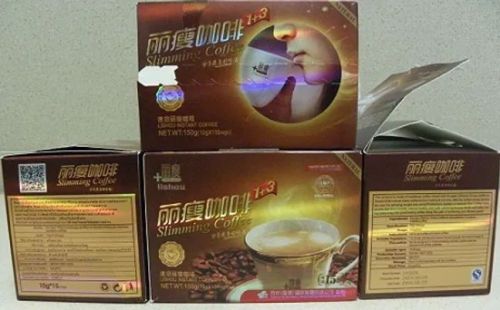 Lishou Slimming Coffee, Color : Brown