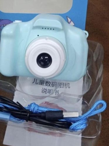 Kids Fun Camera, Color : Blue