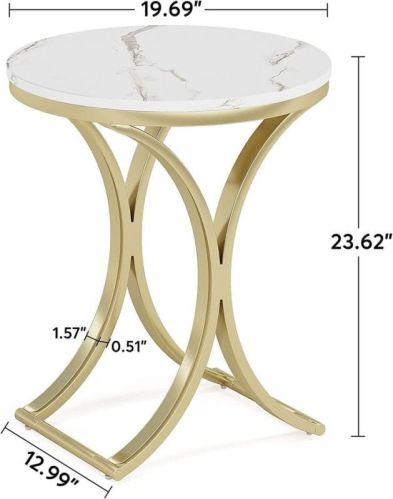 Plain Polished Brass Center Table For Hotel, Home