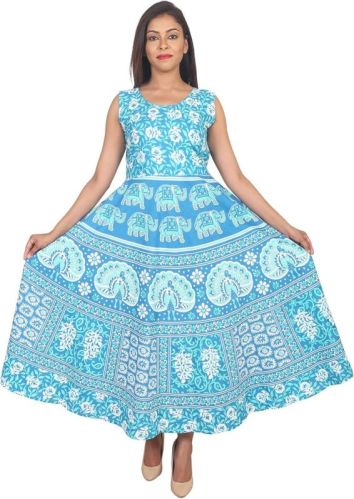 Printed Cotton Ladies One Piece Dress, Fit Type : Regular Fit