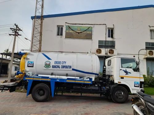 Mild Steel Sewage Suction Truck