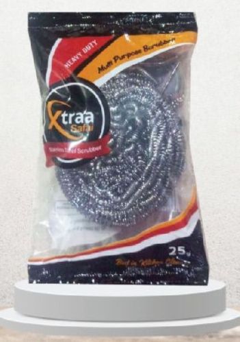 Xtraa Safai SS Scrubber 25 Grm Pouch