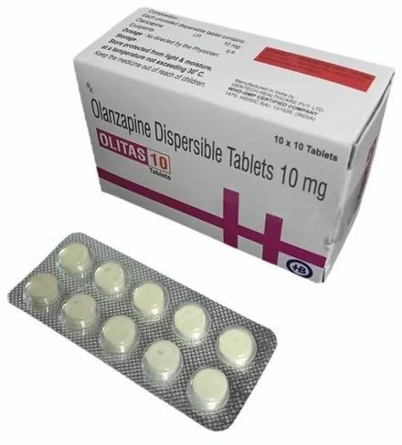 10mg Olanzapine Dispersible Tablets For To Treat Schizophrenia