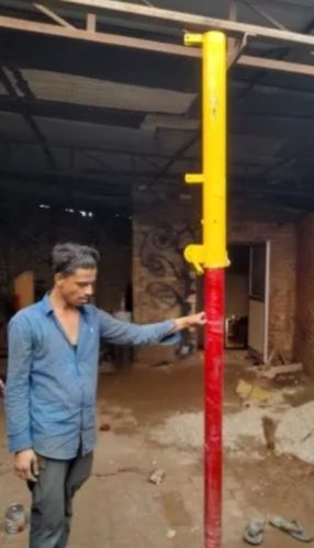 Nexon Polished Mild Steel Adjustable Volleyball Pole