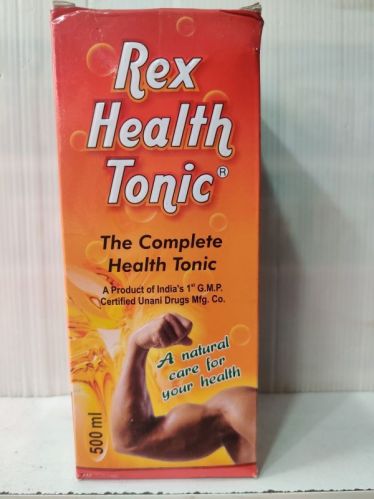 Rex Health Tonic, Packaging Type : Bottle