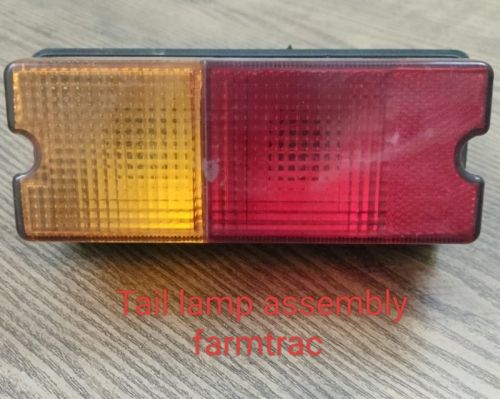 Polished Glass Tail Lamp Assemly Farmtrac, Shape : Rectangle