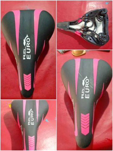 Euro Plastic MTB Bicycle Ranger Seat, Color : Black, Blue, Green, Red, White