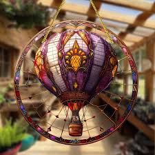 Metal Round Suncatcher Lantern For Decoration