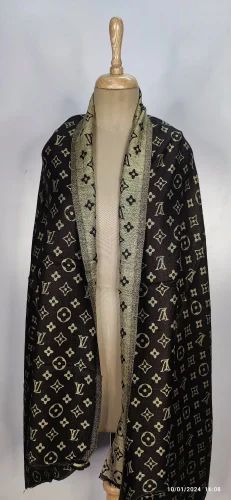 Ladies Black Printed Modal Stole, Technics : Machine Made